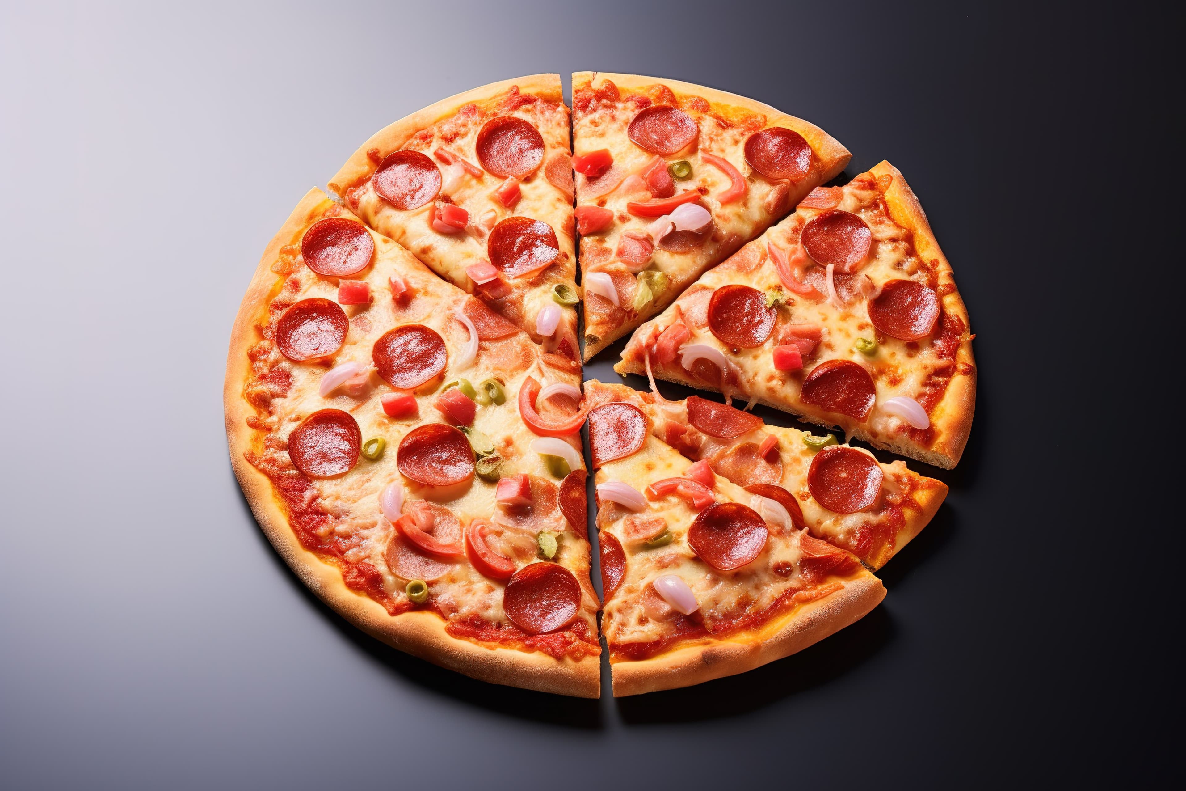 Pizza Negro 3 in 1 - Signature Menu Al Pizza Donuts